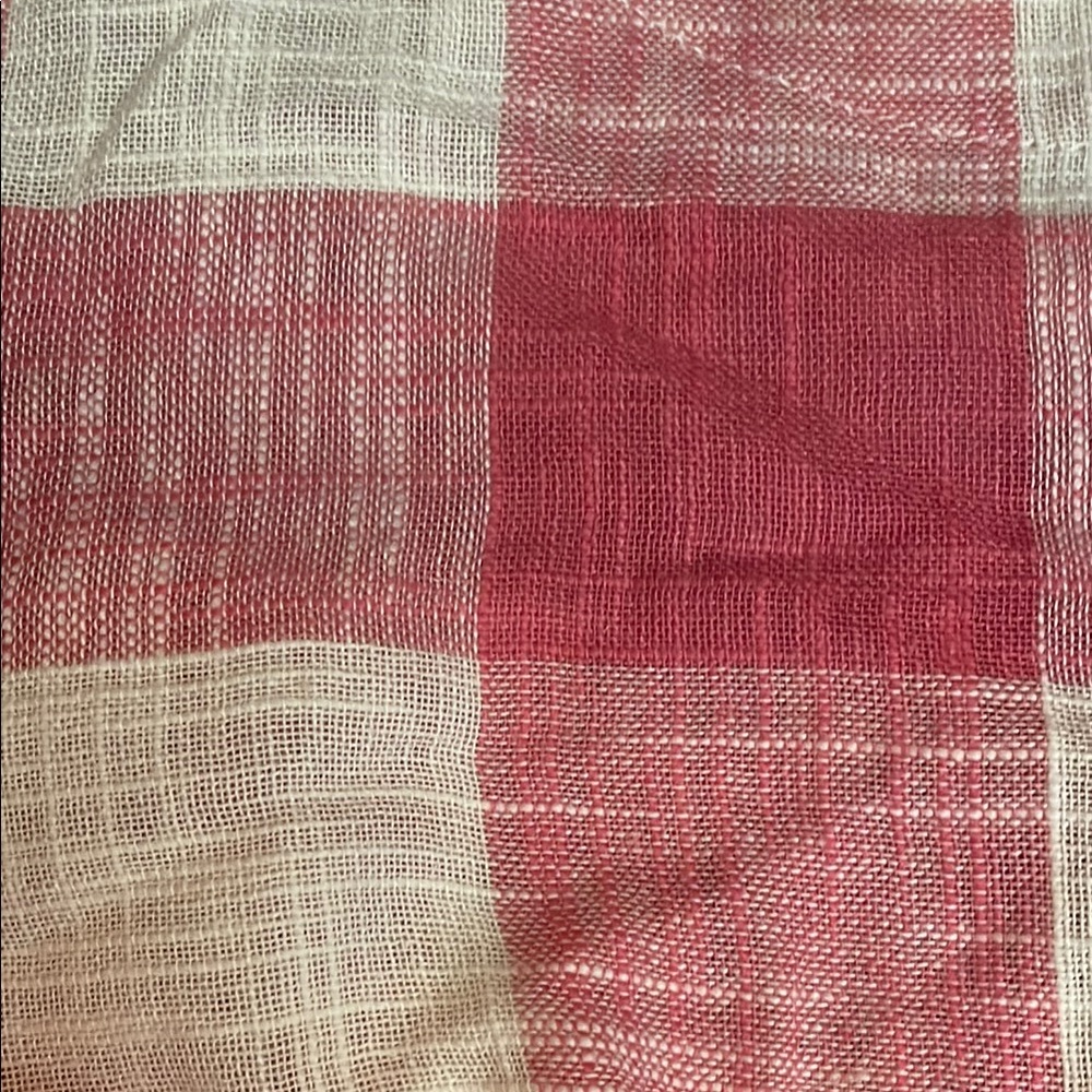 Cloth & Stone Gingham Lightweight Long Sleeve Blouse - Picture 3 of 5